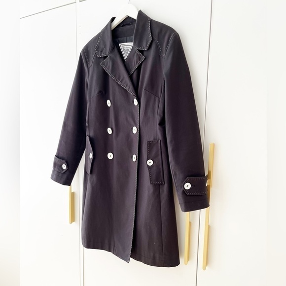 Marvin Richards Black Cotton Tench with White Stitching - Picture 5 of 10